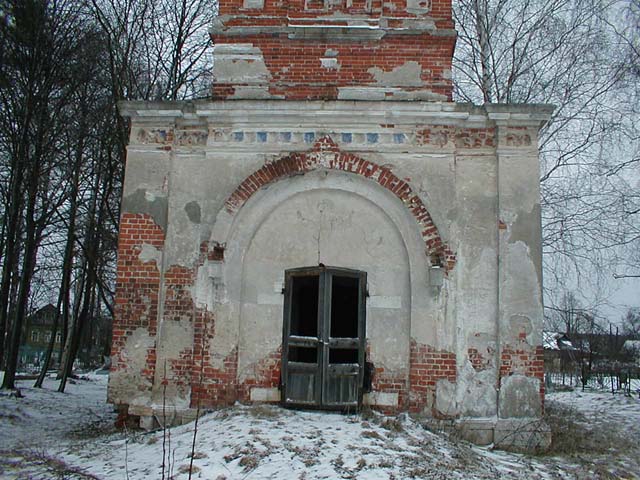 Бабинская Церковь вид сверху